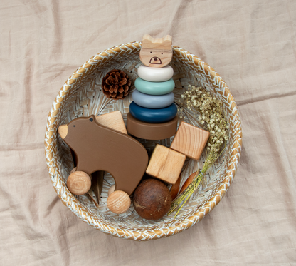 Birch Bear Ring Stacker