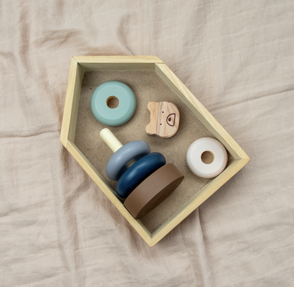 Birch Bear Ring Stacker