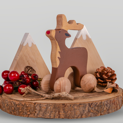 Birch Reindeer Roller