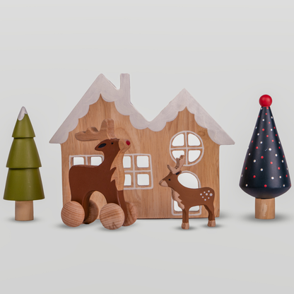 Birch Reindeer Roller