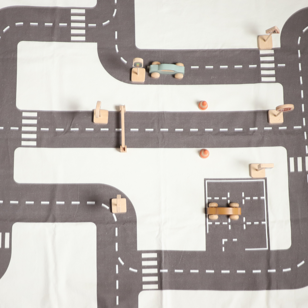 Birch City Track and Traffic Gift Set