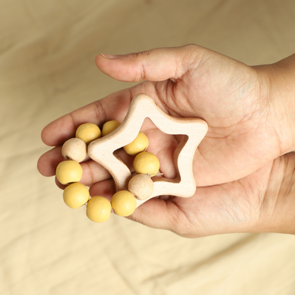 Star Teether with Beads