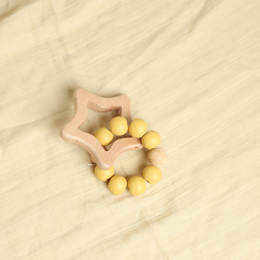 Star Teether with Beads