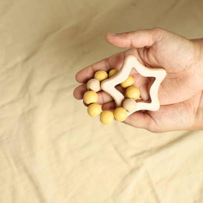 Star Teether with Beads