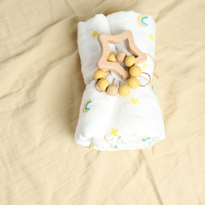 Star Teether with Beads
