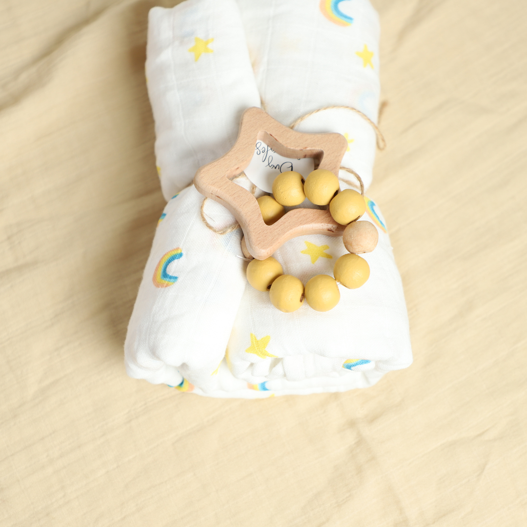 Star Teether with Beads