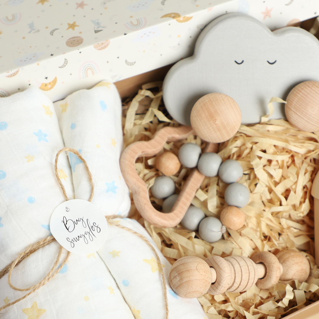 Birch Starry Nights Teether Set of 2
