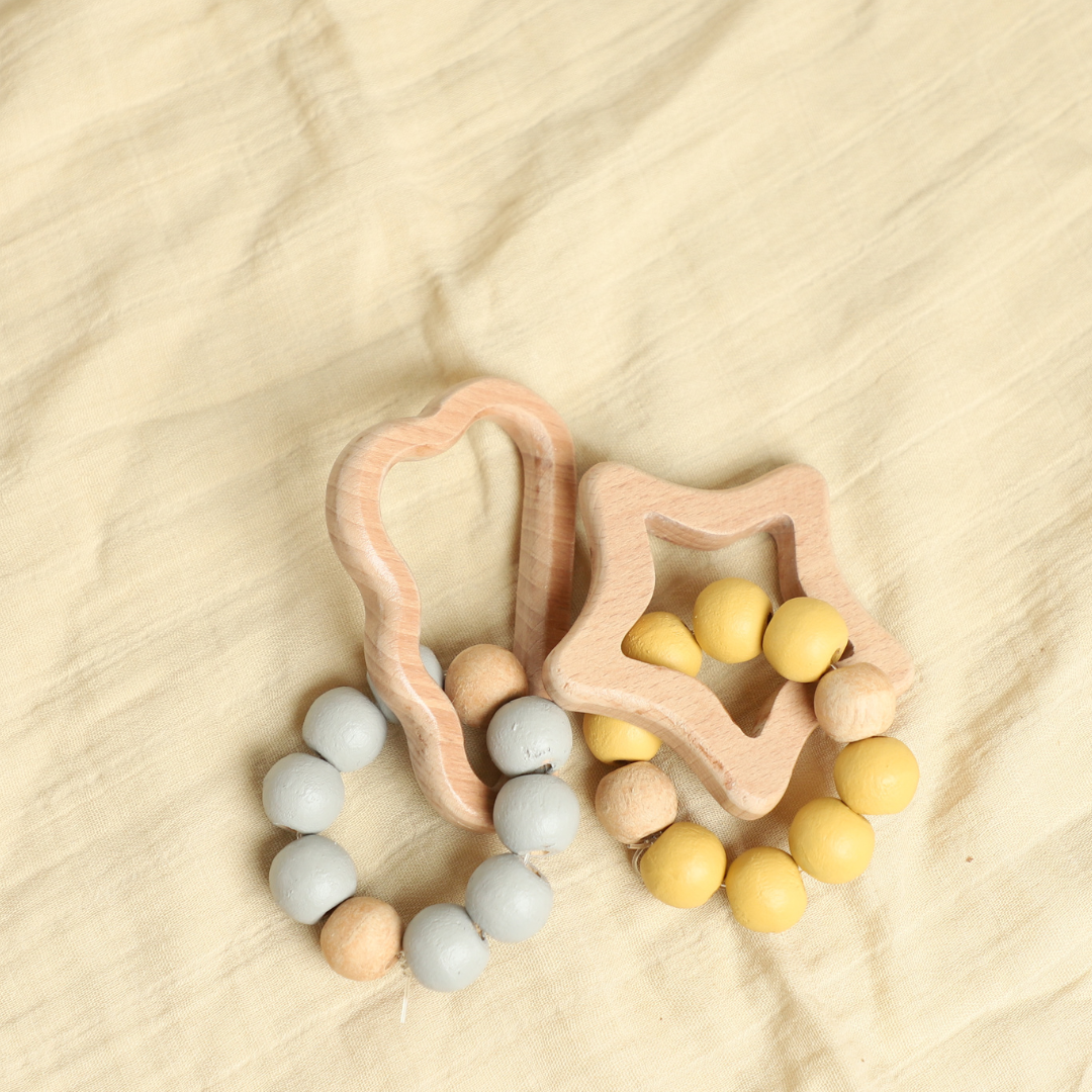 Birch Starry Nights Teether Set of 2