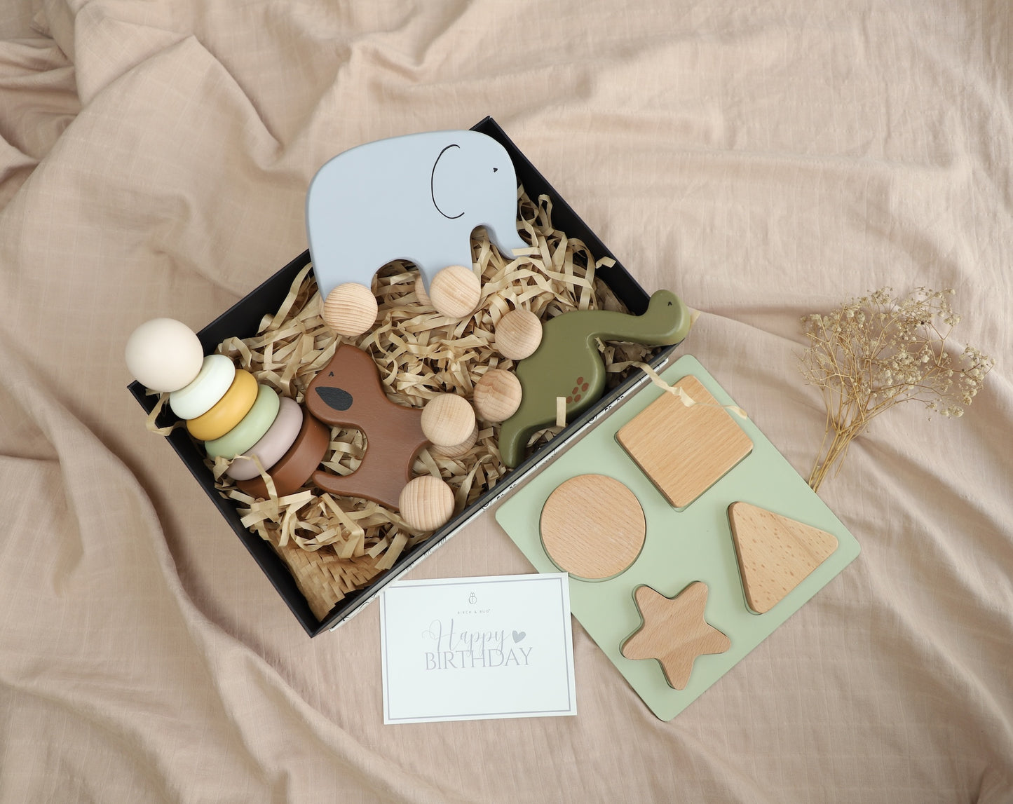 Birch 1st Birthday Gift Box