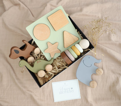 Birch 1st Birthday Gift Box