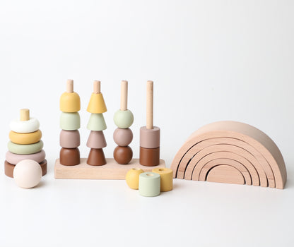 Birch Little Bloom Stacker Set - Meadow