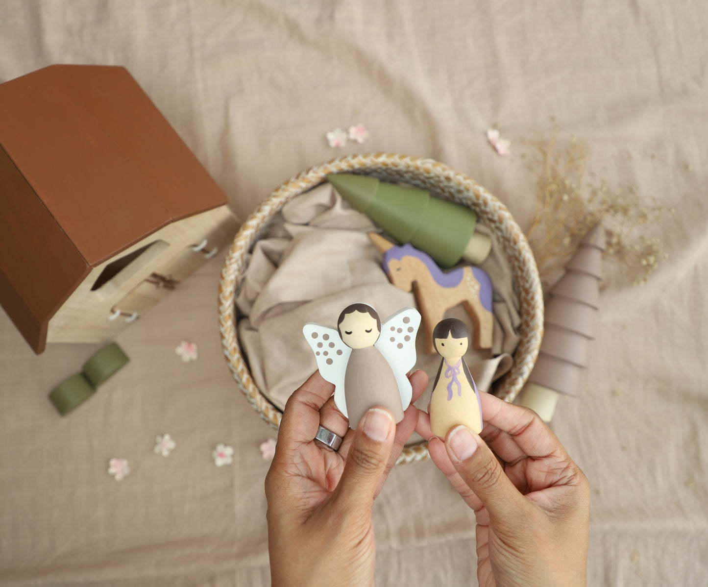 Birch Enchanted Cottage Pretend Playset
