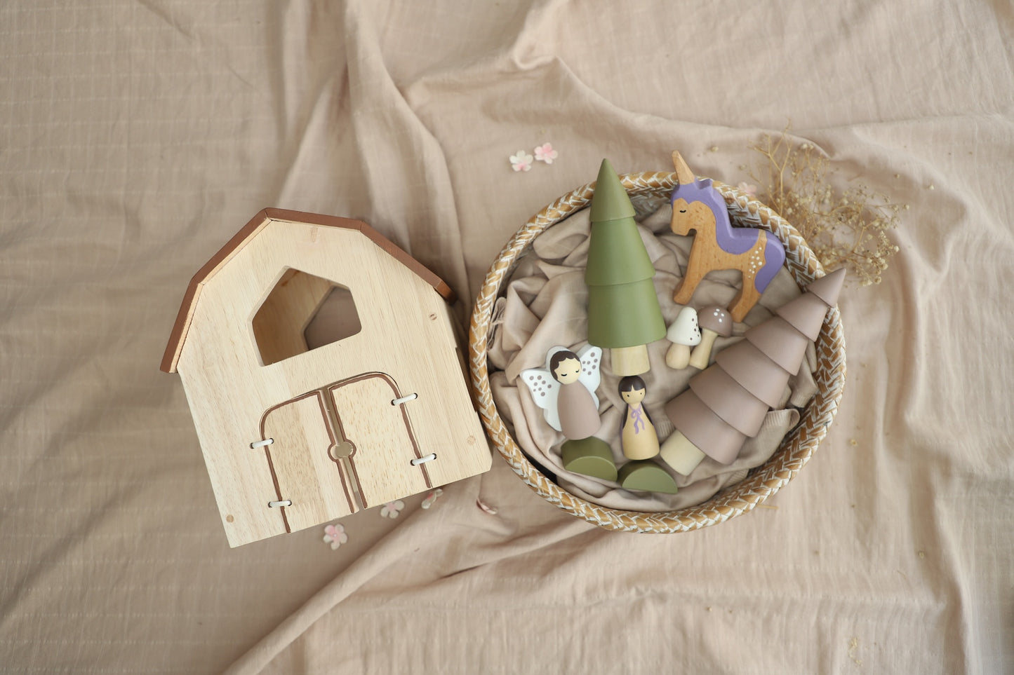 Birch Enchanted Cottage Pretend Playset