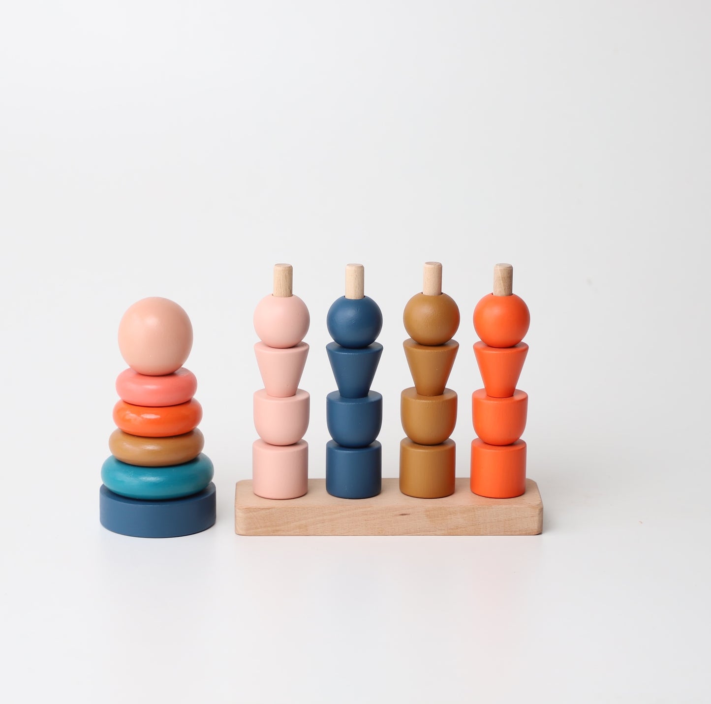 Birch Little Bloom Stacker Set - Sunset