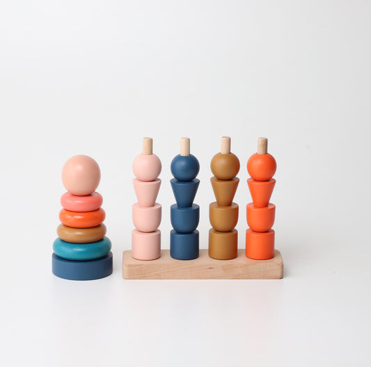 Birch Little Bloom Stacker Set - Sunset