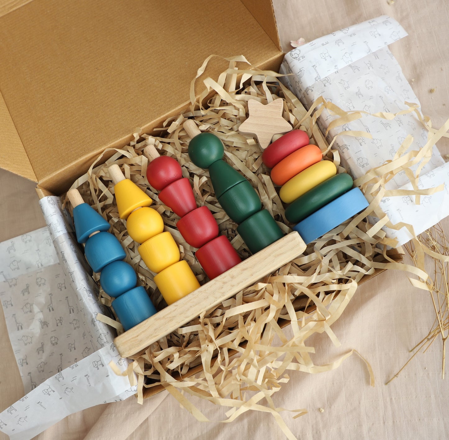 Birch Little Bloom Stacker Set - Classic