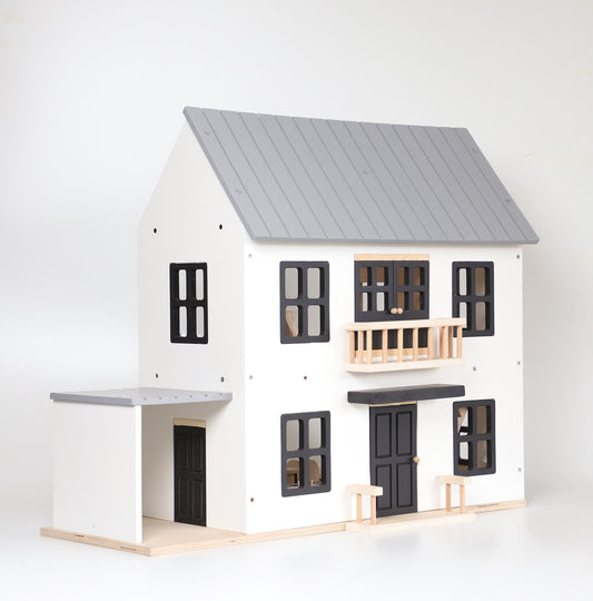 Birch WonderHome with Balcony and garage - 40pcs of furniture included