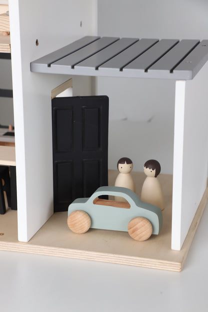 Birch WonderHome with Balcony and garage - 40pcs of furniture included