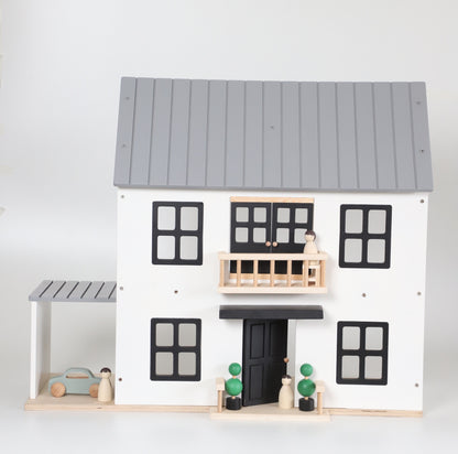 Birch WonderHome with Balcony and garage - 40pcs of furniture included