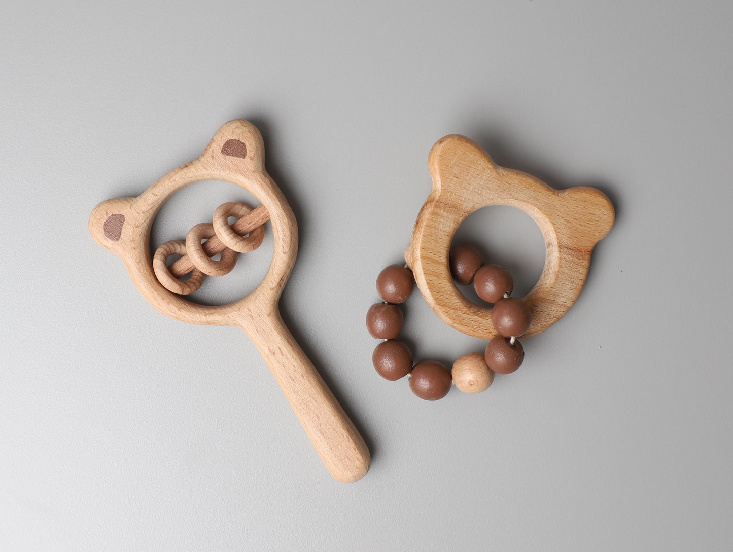 Bear Rattle and Teether Combo