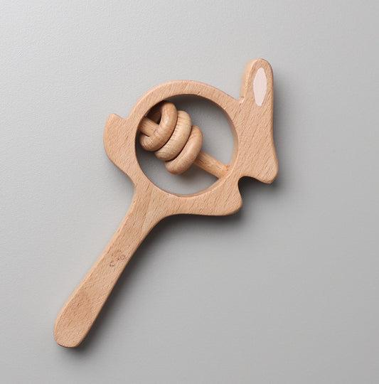 Birch Bunny Rattle