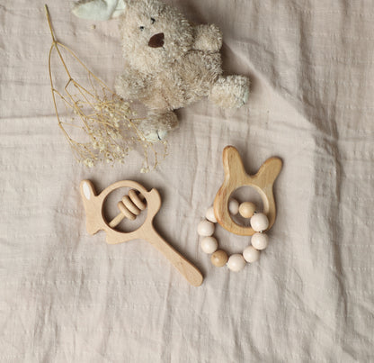 Birch Bunny Rattle