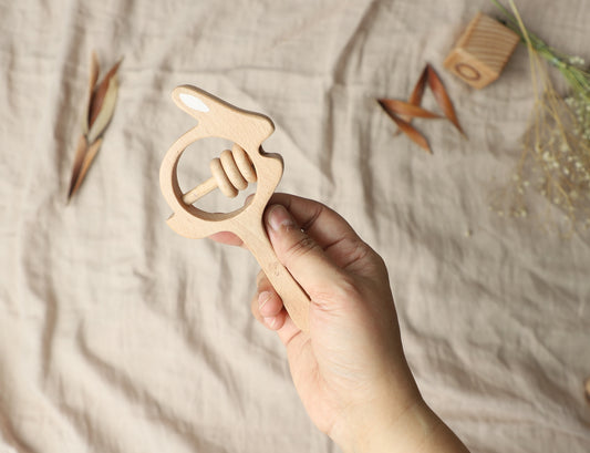 Birch Bunny Rattle