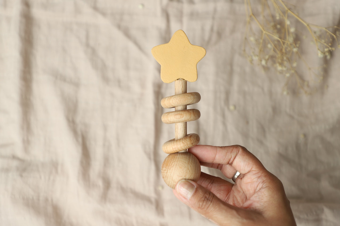 Starry Sky Stick Rattle