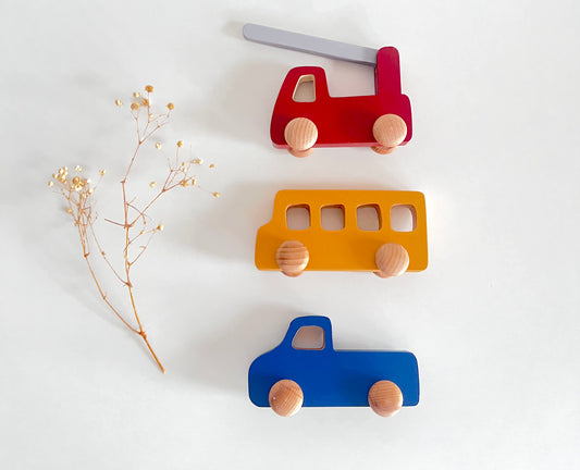 Birch Busy Wheels Set of 3