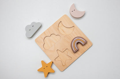 Birch Sky Shape Puzzle
