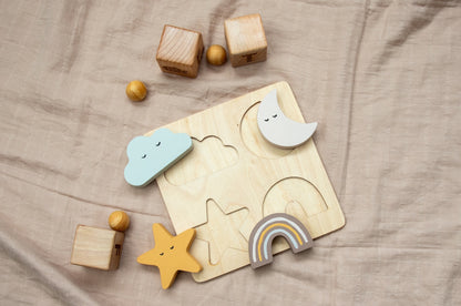 Birch Sky Shape Puzzle