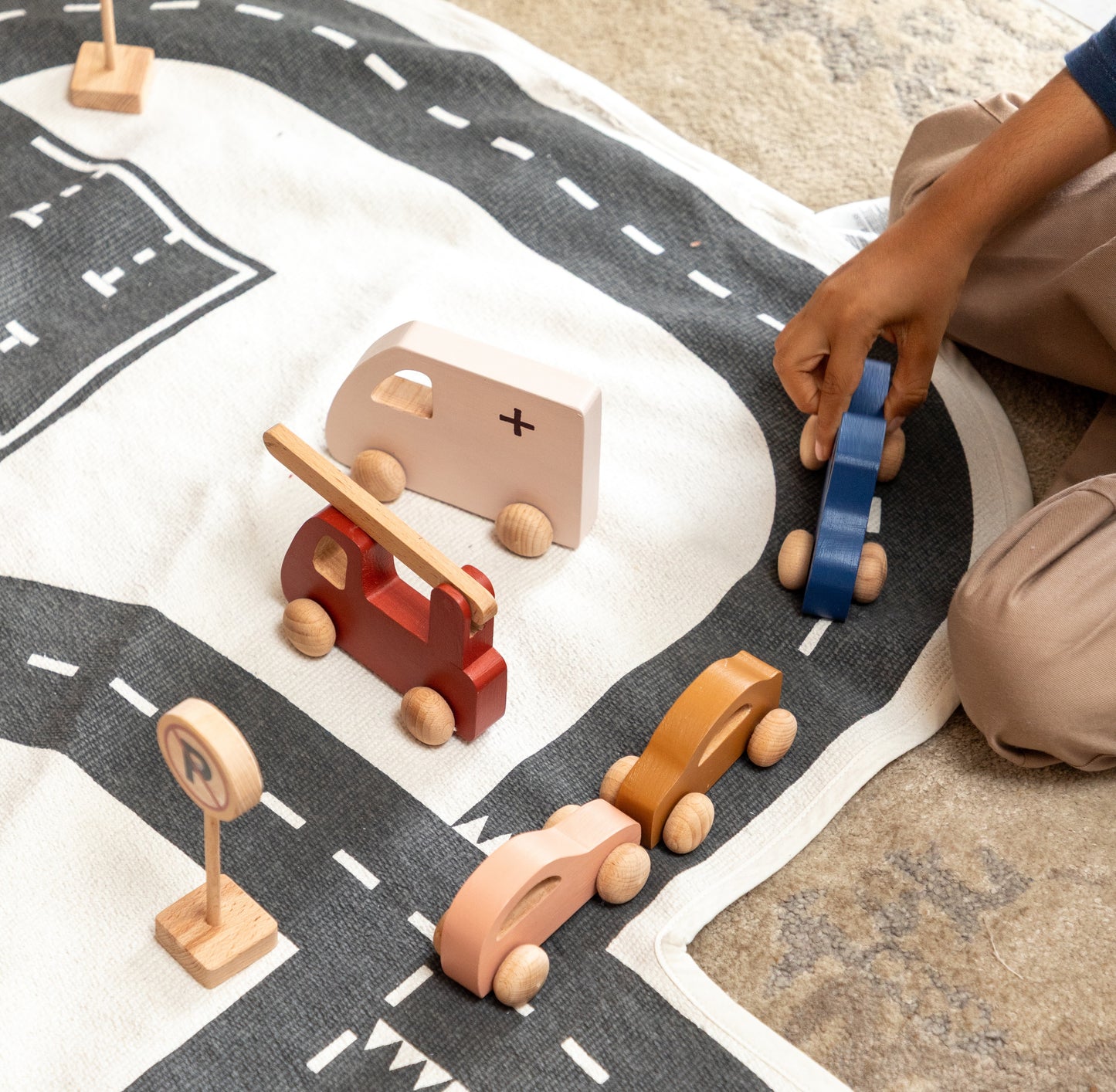 Birch Ambulance Roller Toy - 1+ year