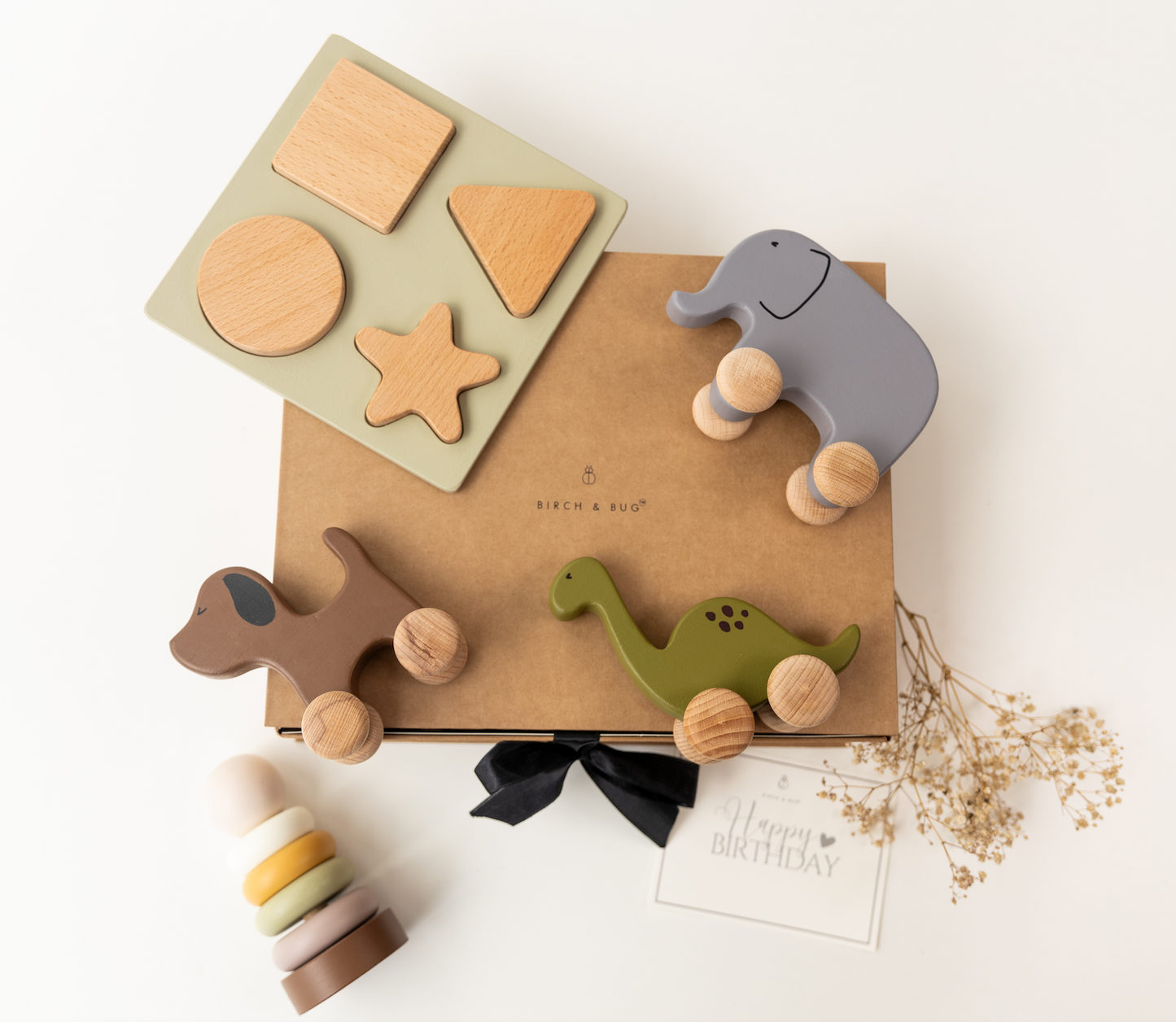 Birch 1st Birthday Gift Box