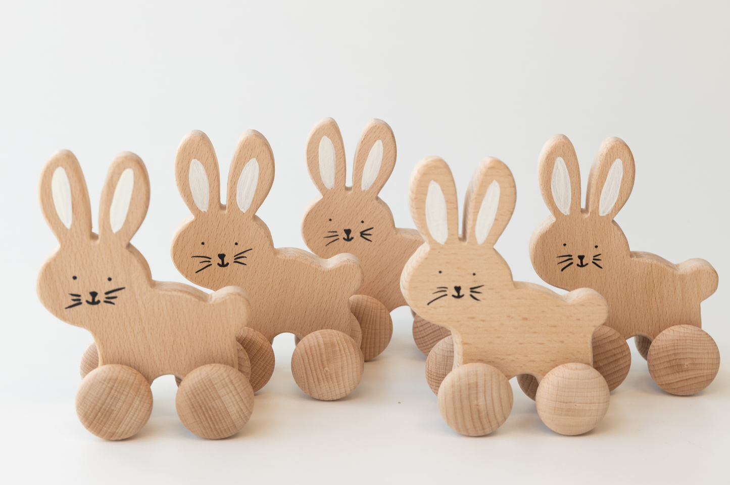 Birch Rabbit Roller Toy