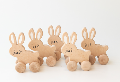 Birch Rabbit Roller Toy