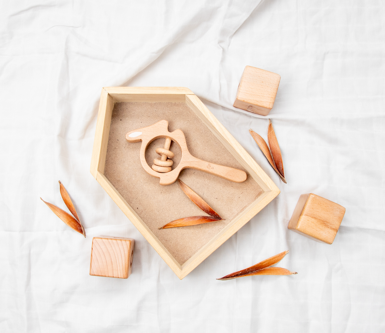 Birch Bunny Rattle
