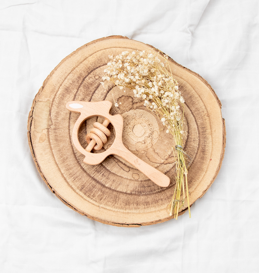 Birch Bunny Rattle