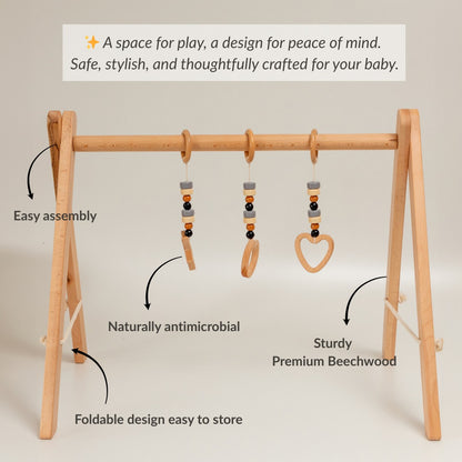 Birch Foldaway PlayGym - FLAT 20% OFF