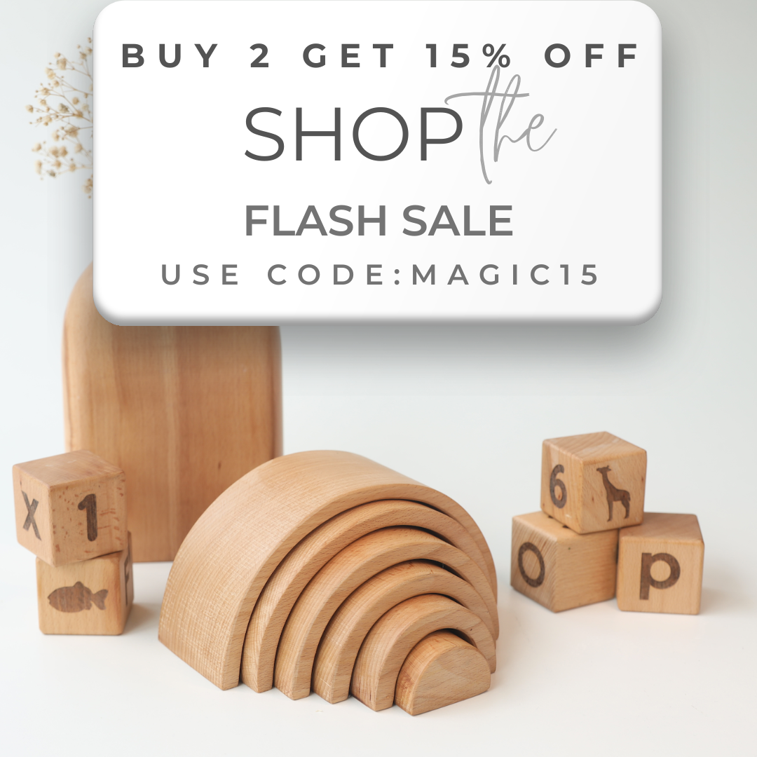 Premium Quality Handcrafted Wooden Toys For Children birchandbug