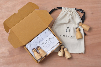 Birch Folk Natural Set of 6