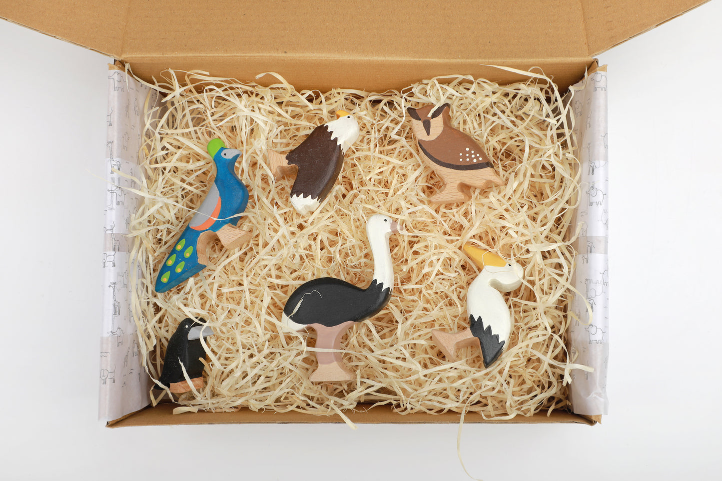 Little Birch Flock of Birds Set of 6 - Combo 2