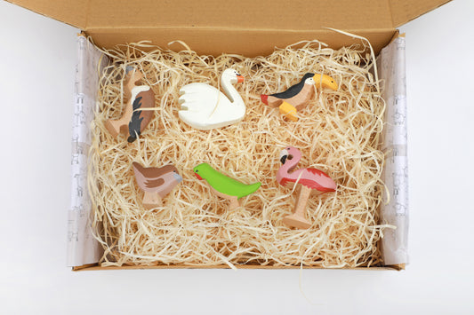 Little Birch Flock of Birds Set of 6 - Combo 1