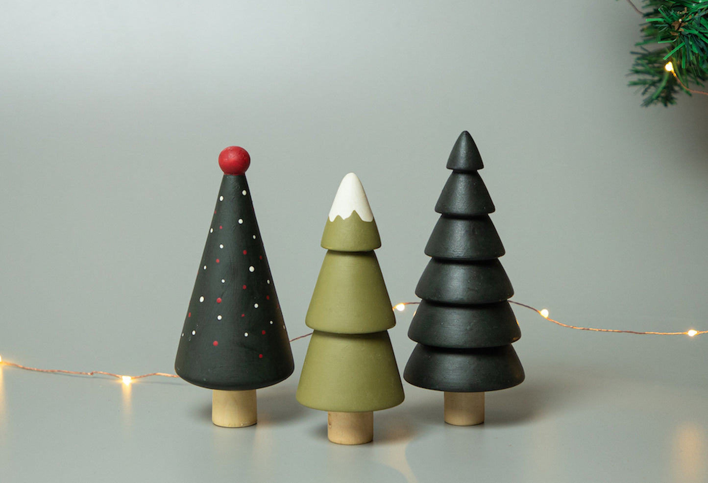 Birch Christmas Trees Set of 3