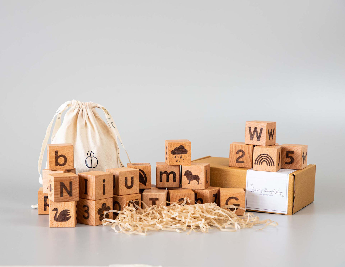Birch Learning Blocks Set of 26