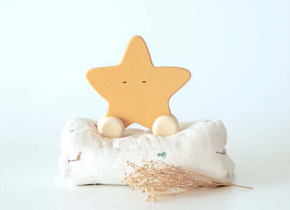 Birch Star Roller Toy