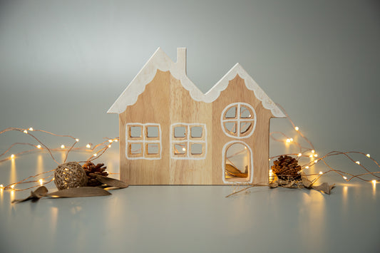 Birch Christmas Gingerbread House