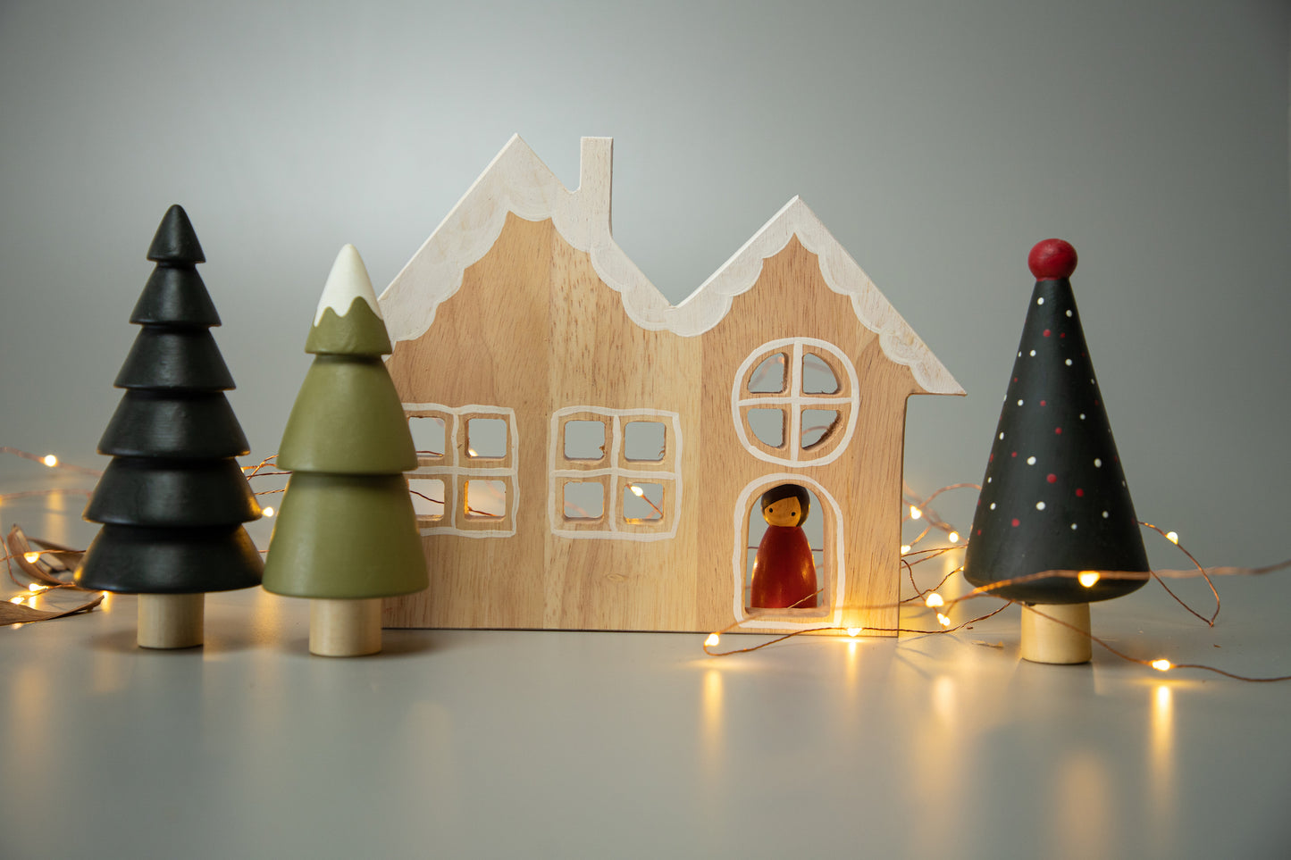 Birch Christmas Gingerbread House