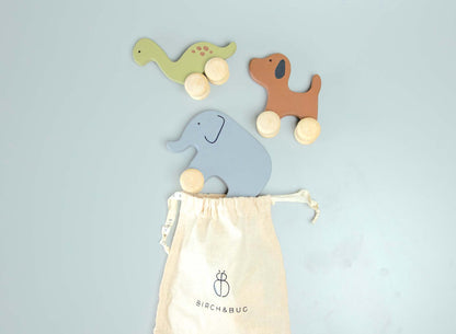 Birch Dinosaur Roller Toy