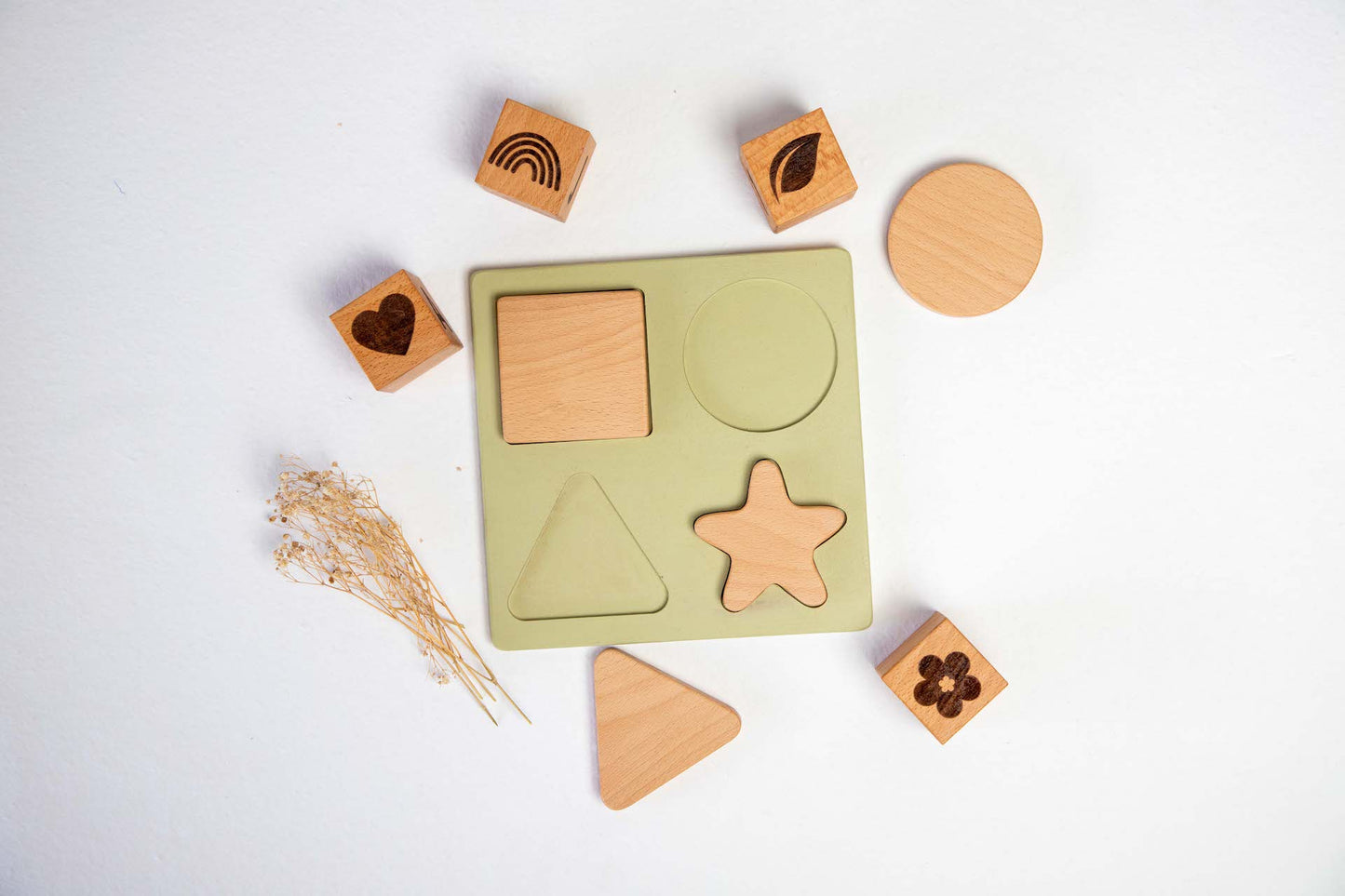 Birch Shape Puzzle Set of 4