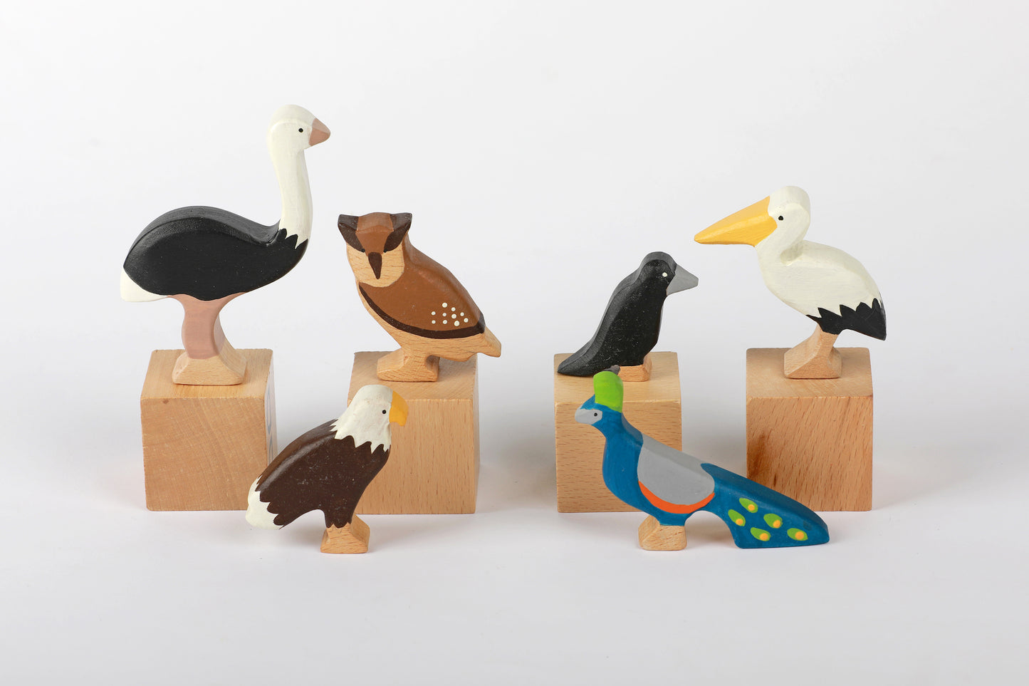 Little Birch Flock of Birds Set of 6 - Combo 2